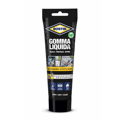 Gomma liquida Bostik Gomma Liquida Tubo 250g nero da 0,25 kg
 BRI1523323