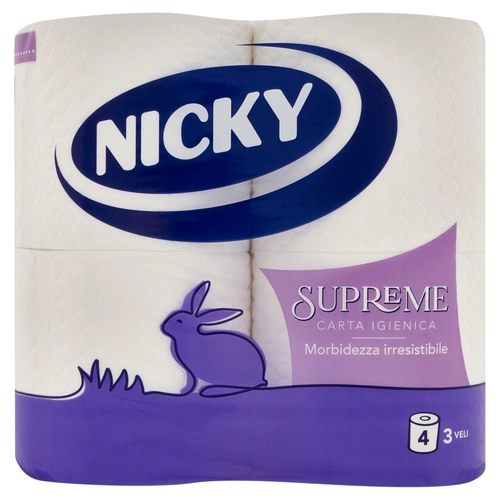 Nicky Supreme Carta Igienica 4 pz BRI1523509