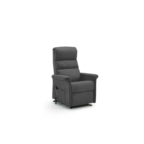 Poltrona Gioconda con roller, grigio BRI1523614