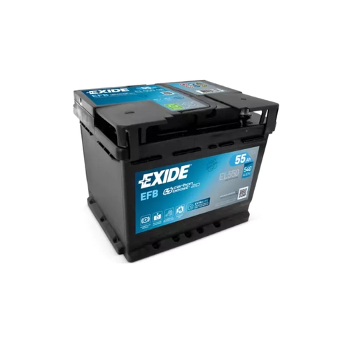 Batteria auto Exide potenza 55 Ah BRI1523623