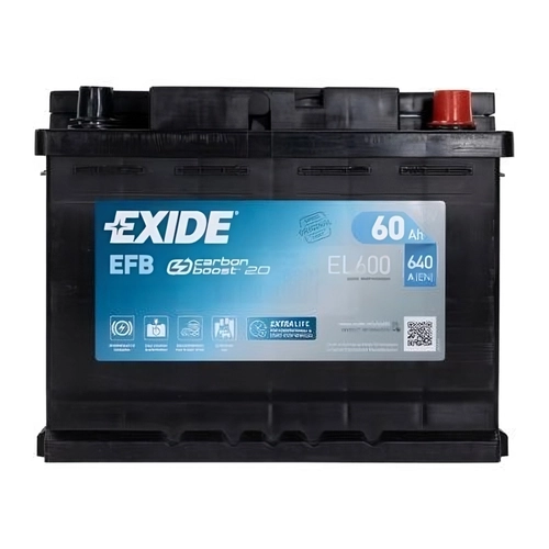 Batteria auto Exide start & stop potenza 60 Ah BRI1523624