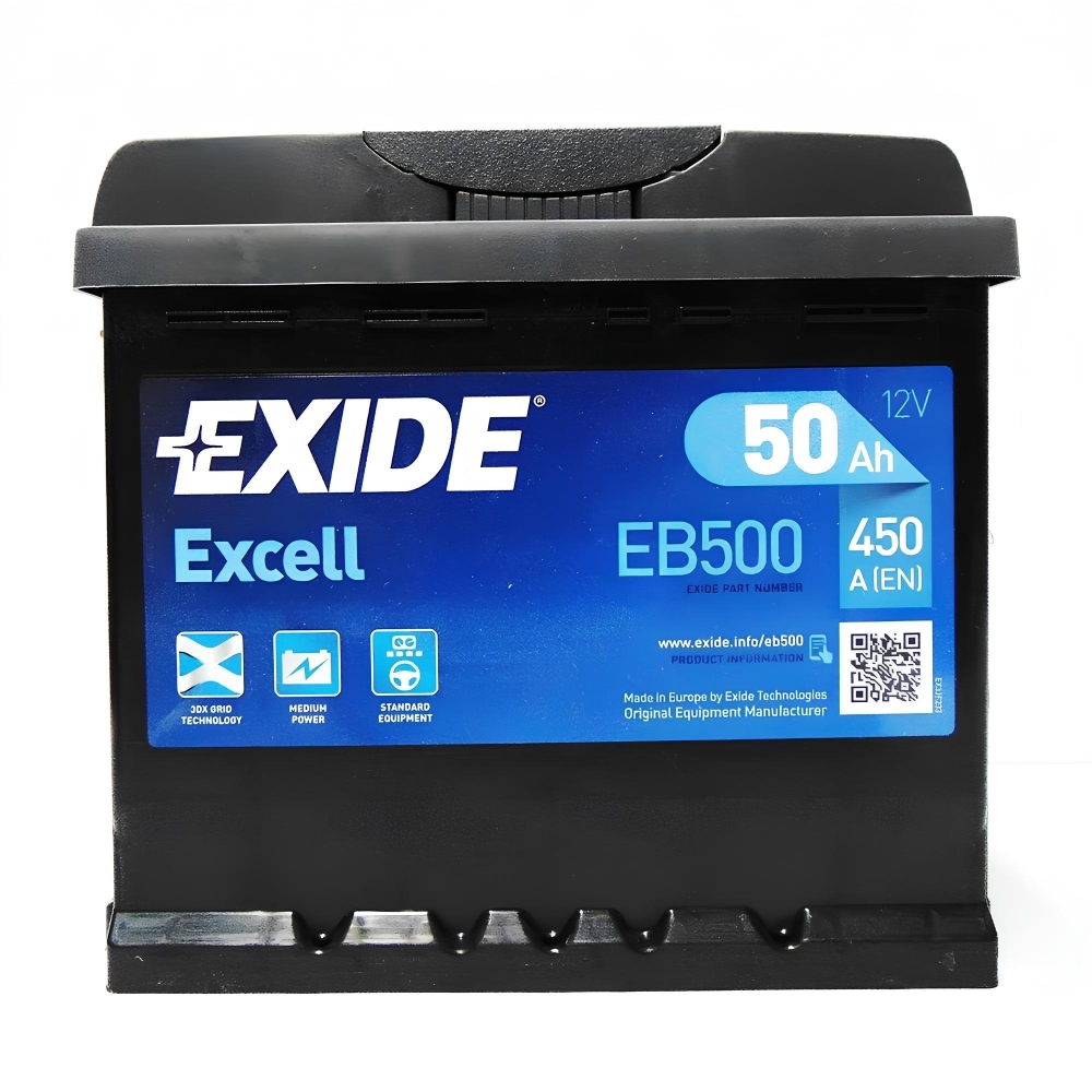 Image of EXIDE Batteria auto potenza 50 Ah014