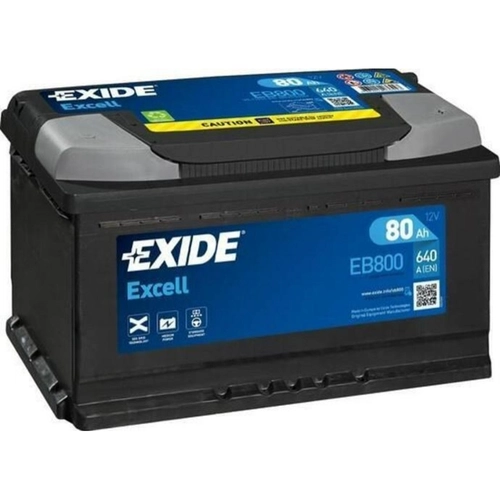 Batteria auto Exide potenza 80 Ah BRI1523628