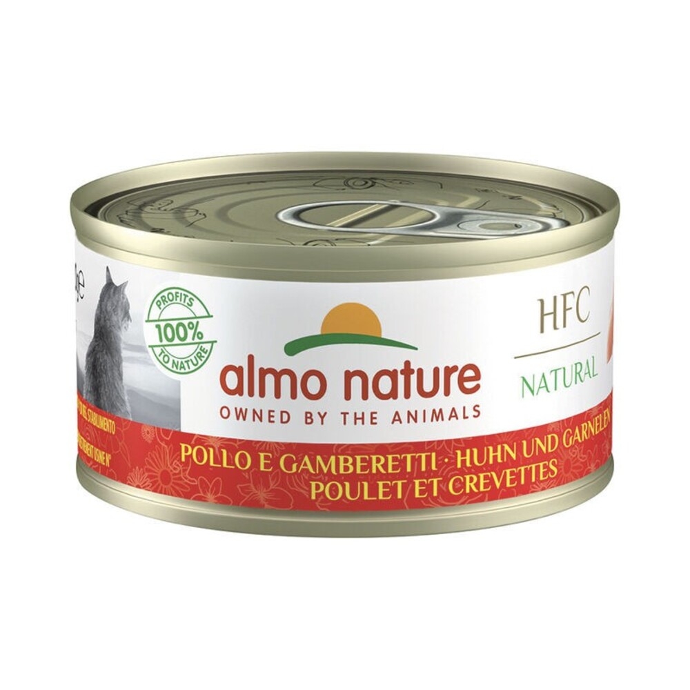 Almo Nature Almo Nature HFC Natural Cat Pollo e Gamberetti 70