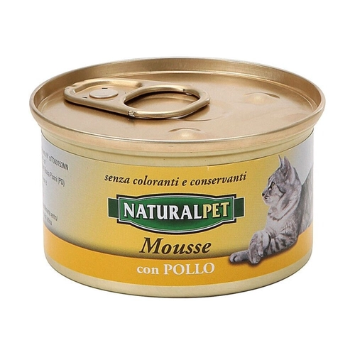 Naturalpet Cat Adult Mousse Pollo 85 gr BRI152442