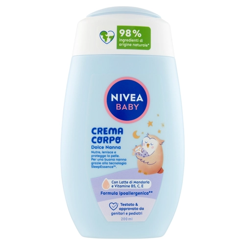 NIVEA Baby Crema Corpo Dolce Nanna 200ml bambino BRI1525023