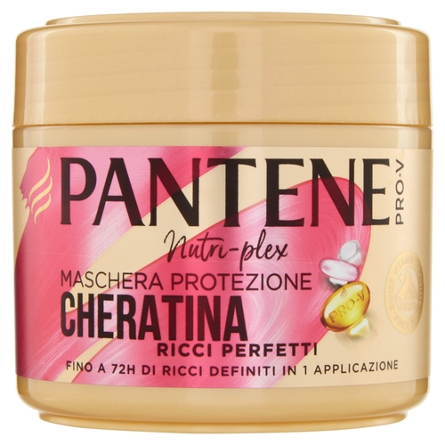 Pantene Pro-V Nutri-plex Maschera Protezione Cheratina Ricci Perfetti 300 ml BRI1525162