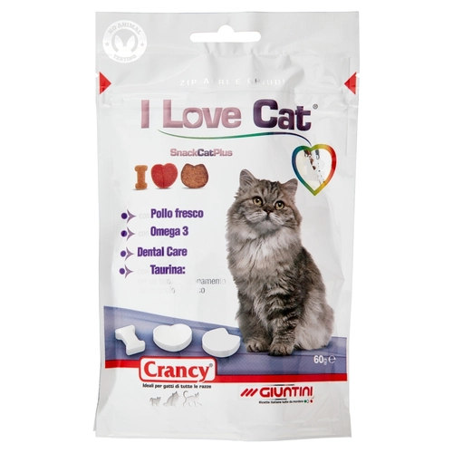 Crancy I Love Cat con Pollo fresco 60 g BRI152602