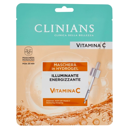 Clinians Vitamina C Maschera in Hydrogel Illuminante Energizzante 30 g BRI1531590