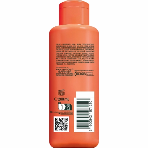 Garnier Fructis Trattamento Ripara&Rinforza per capelli danneggiati 200 ml BRI1532212