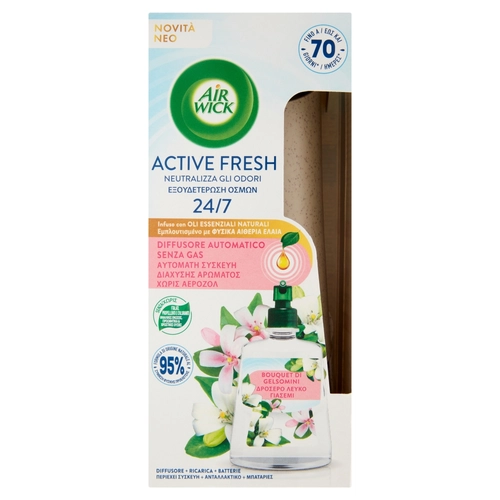 Air Wick Active Fresh Diffusore Automatico Bouquet di Gelsomini Profumatore per ambiente 228 ml BRI1533064