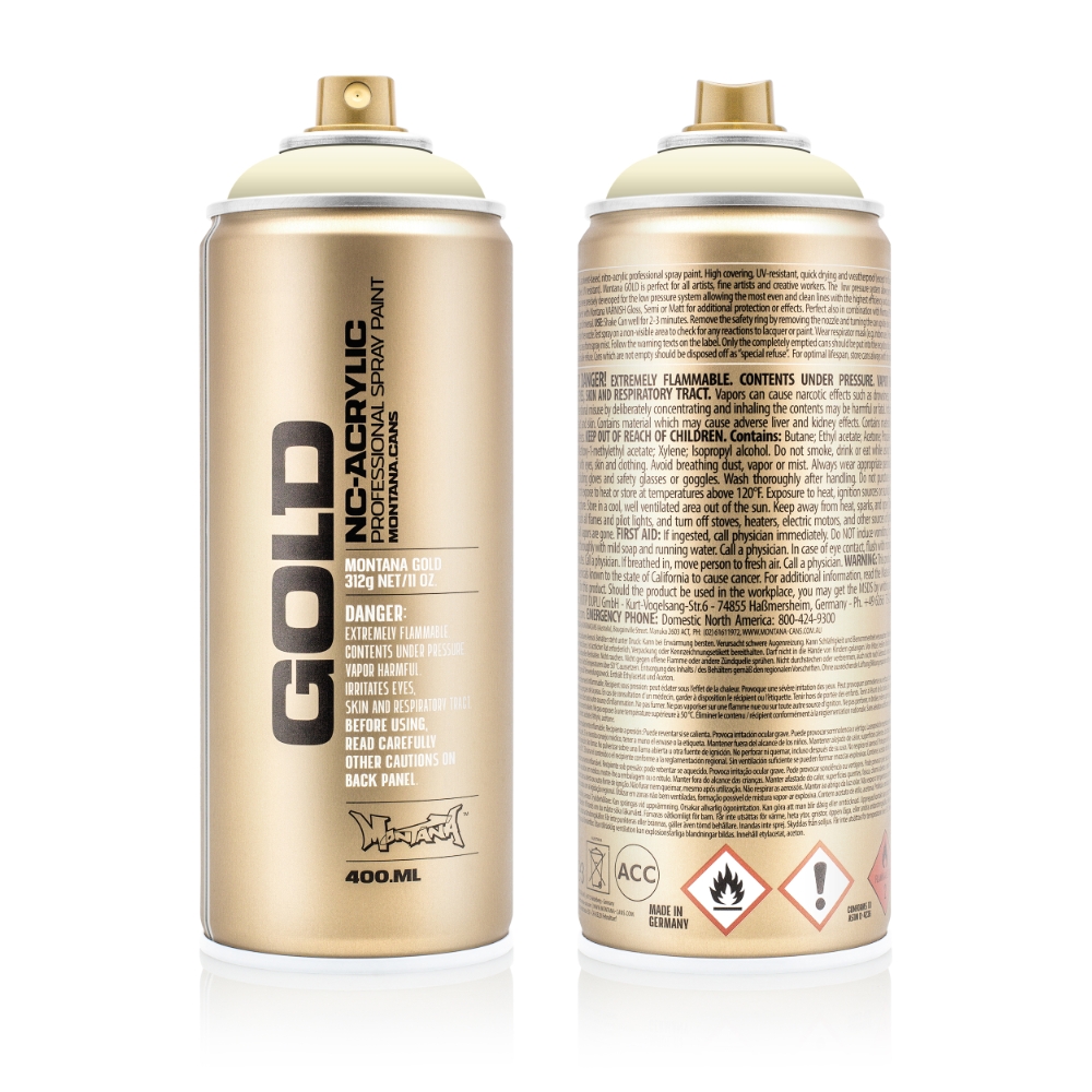 Image of MONTANA Smalto spray GOLD 8000 OLMO giallo da 0,4 L014