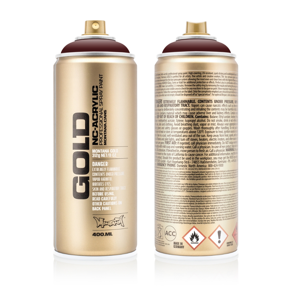 Image of MONTANA Smalto spray GOLD CL8320 CASTAGNO marrone da 0,4 L014