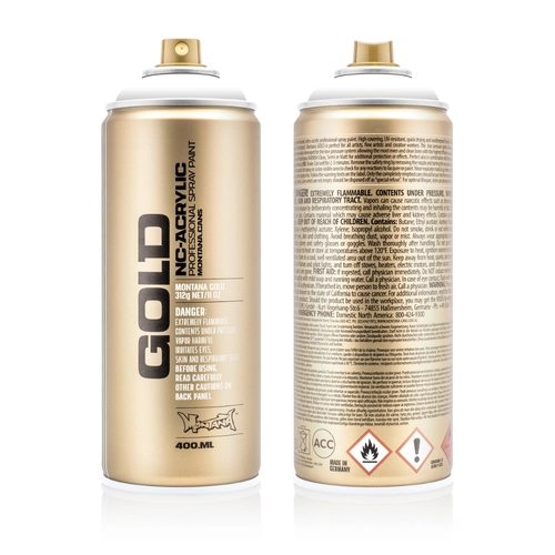 Smalto spray GOLD SHOCK BIANCO PURO bianco da 0,4 L BRI1537243