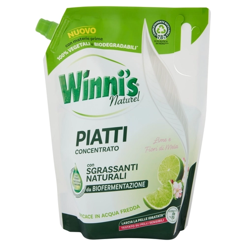 Winni's Naturel Patti Concentrato Lime e Fiori di Mela pouch 900 ml BRI1537658