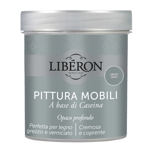 Pittura mobili alla caseina grigio sasso da 500 mL
 BRI1540124