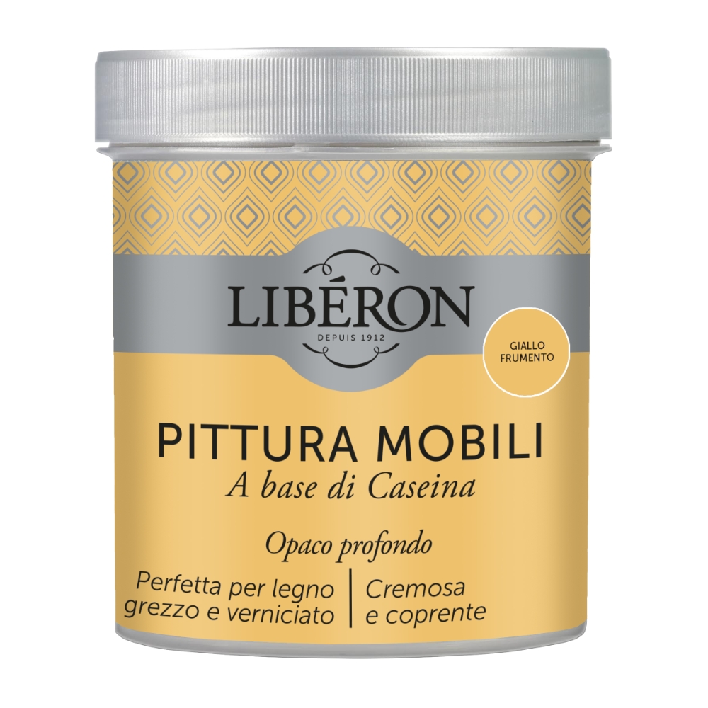 V33 Pittura mobili alla caseina giallo frumento da 500 mL