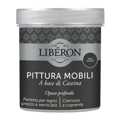 Pittura mobili alla caseina nero quarzo da 500 mL
 BRI1540129
