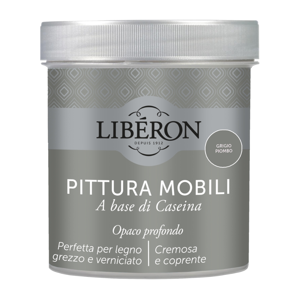 V33 Pittura mobili alla caseina grigio piombo da 500 mL