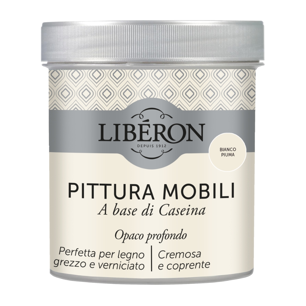 V33 Pittura mobili alla caseina bianco piuma da 500 mL