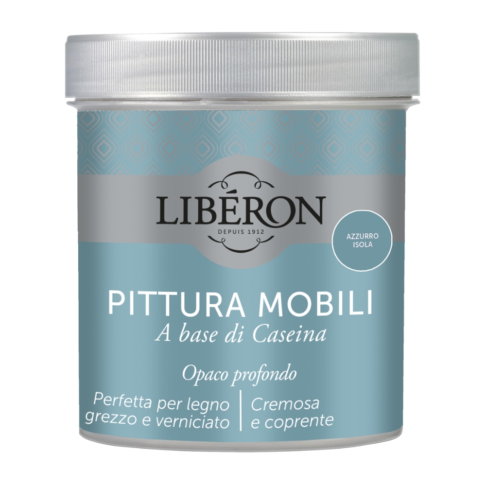 V33 Pittura mobili alla caseina azzurro isola da 500 mL