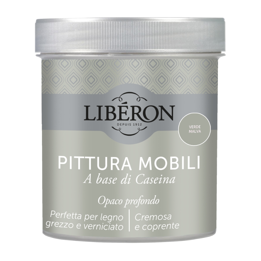 V33 Pittura mobili alla caseina verde malva da 500 mL