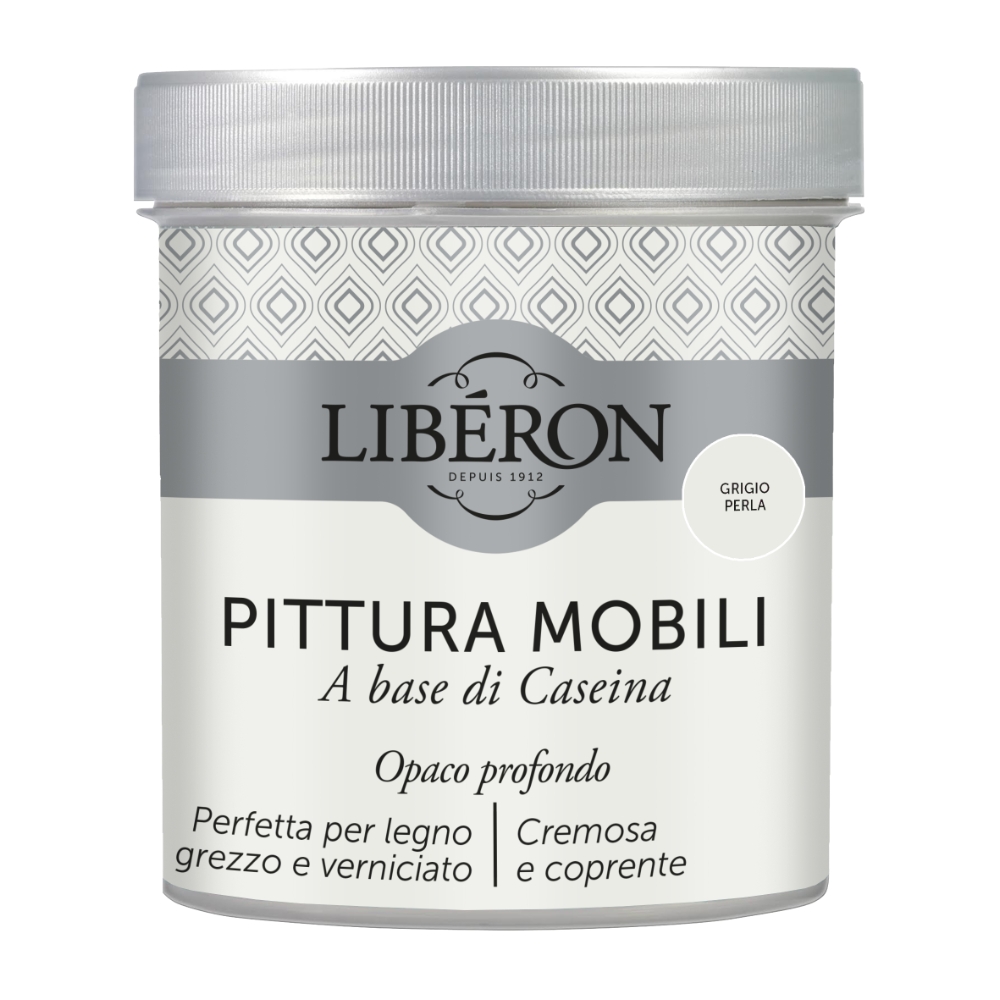 V33 Pittura mobili alla caseina grigio perla da 500 mL