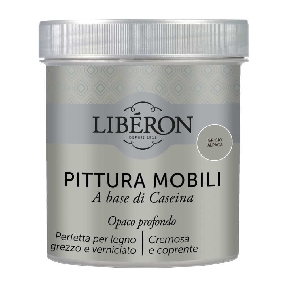 V33 Pittura mobili alla caseina grigio alpaca da 500 mL