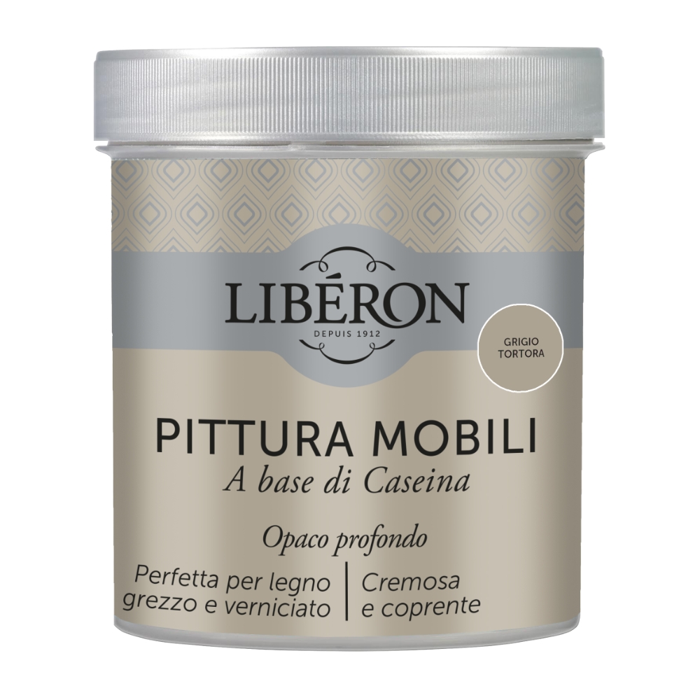 V33 Pittura mobili alla caseina grigio tortora da 500 mL