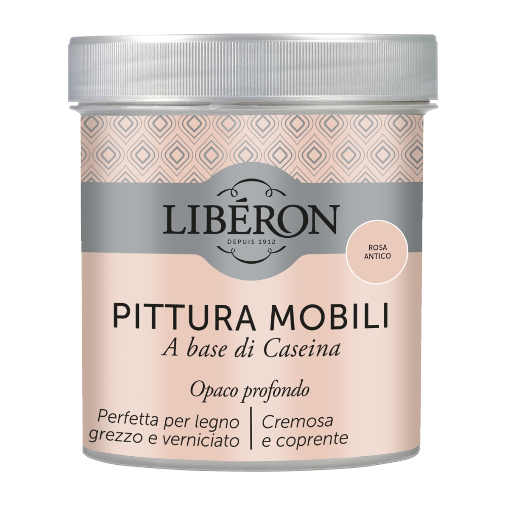 V33 Pittura mobili alla caseina rosa antico da 500 mL