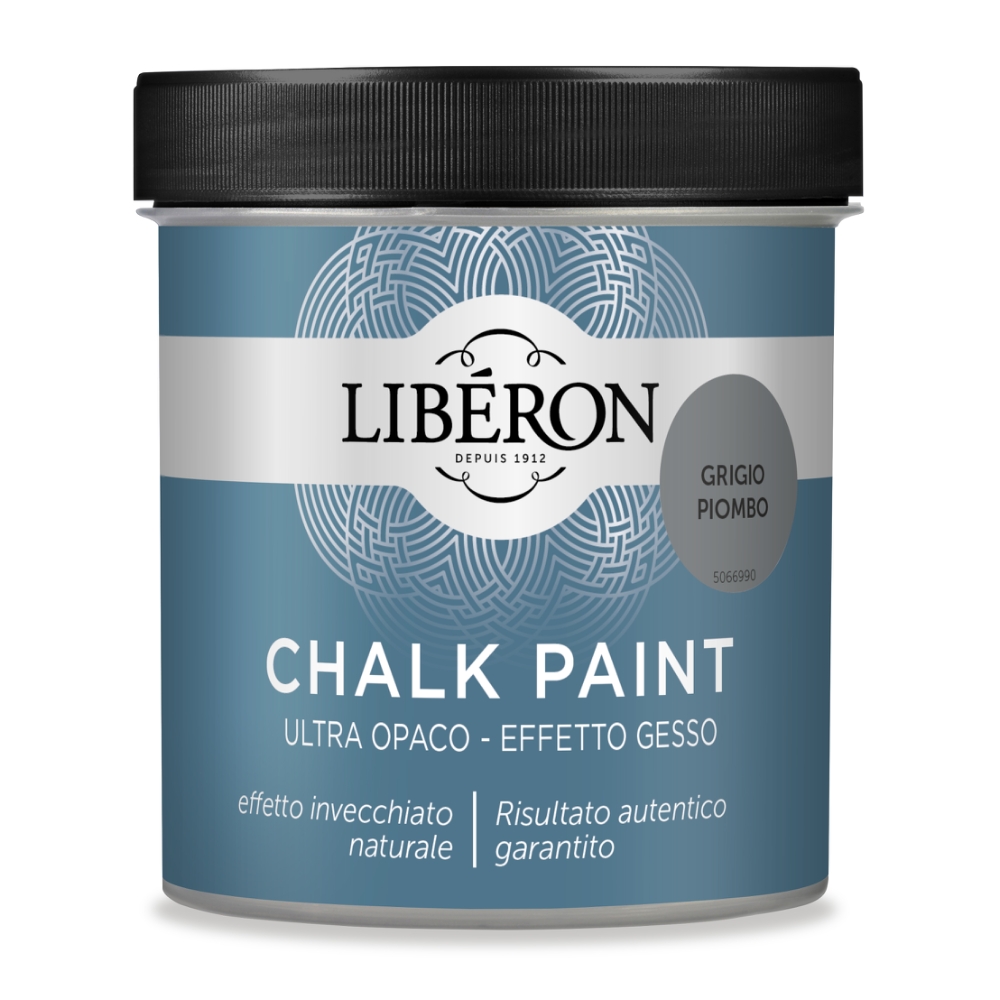 V33 Pittura CHALK PAINT grigio piombo da 0,5 L