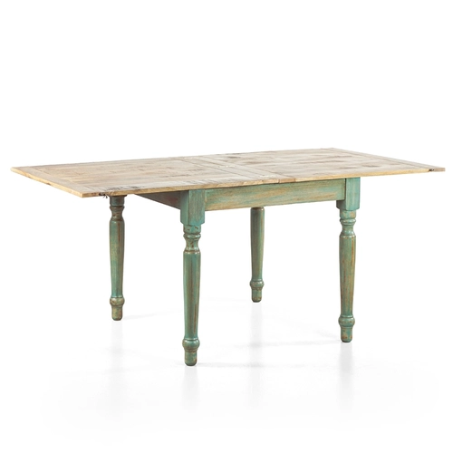 Tavolo allungabile TAVOLO SALENTO LEGNO DI MANGO COLORE ANTICHIZZATO 90-180X90X80 BRI1541889