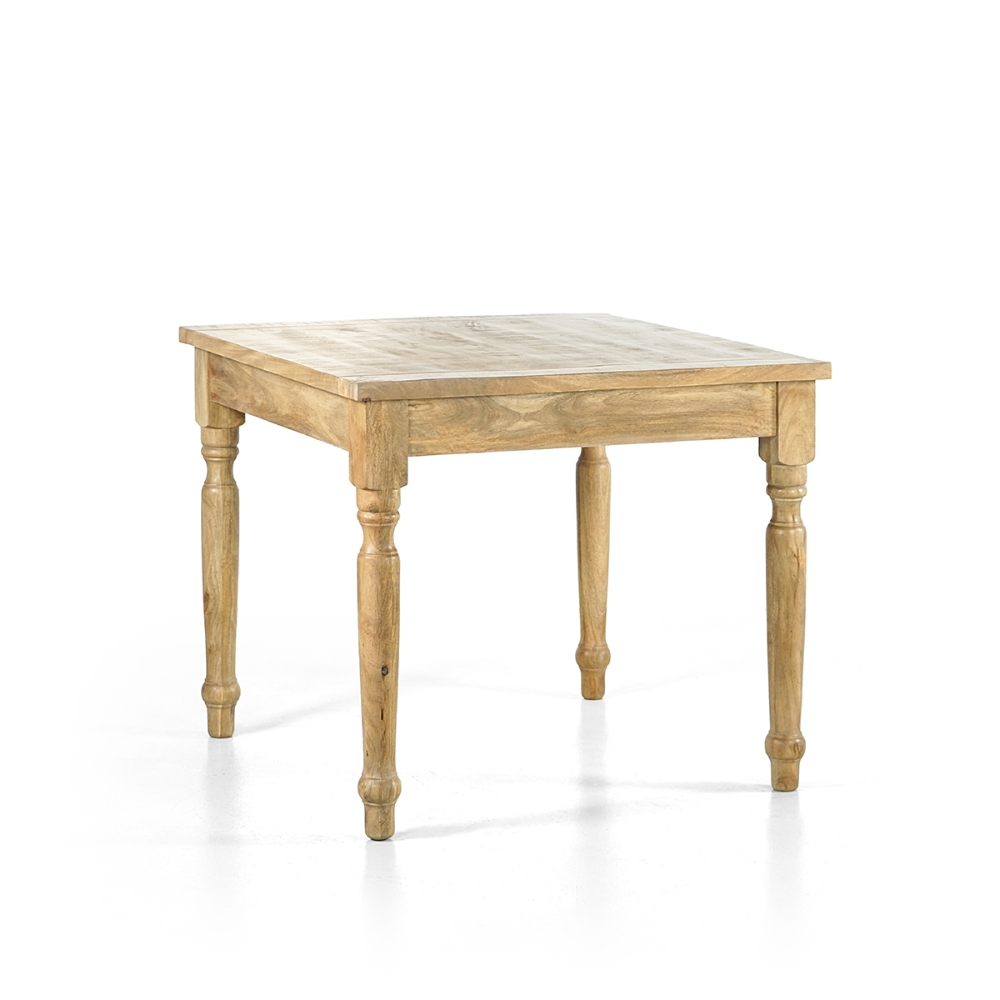 Tavolo TAVOLO SALENTO LEGNO DI MANGO COLORE NATURAL 80X80X77 BRI1541952