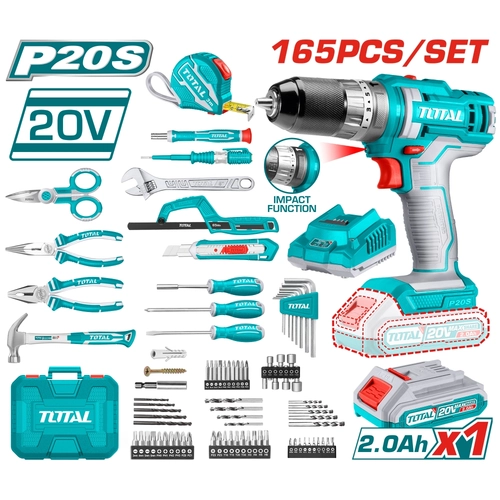 Set trapano avvitatore + accessori BRI1542449