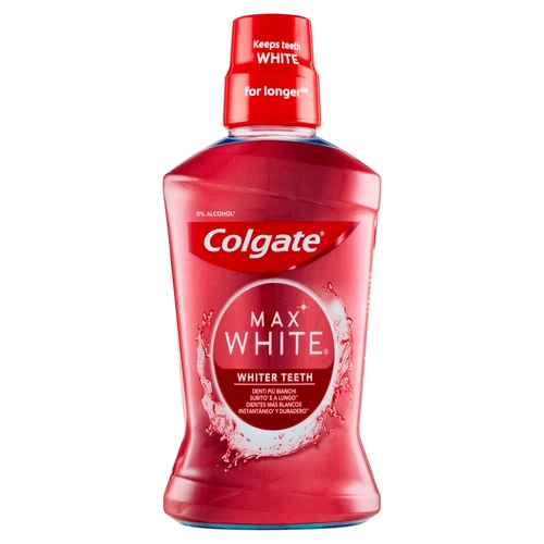 Colgate collutorio sbiancante Max White Whiter Teeth 500 ml BRI1543255