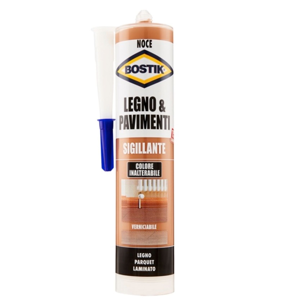 Image of Bostik Silicone sigillante Silicone noce 12 pezzi da 300 mL014