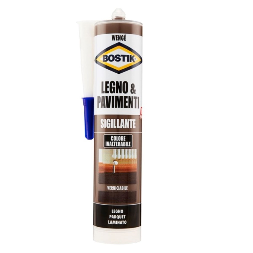 Image of Bostik Silicone sigillante legno pav.i wenge 12 pezzi da 300 mL014