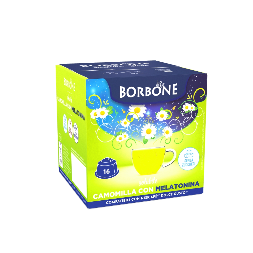 Borbone  BORBONE CAPSULE COMP.DOLCE GUSTO CAMOMILLA/MELAT