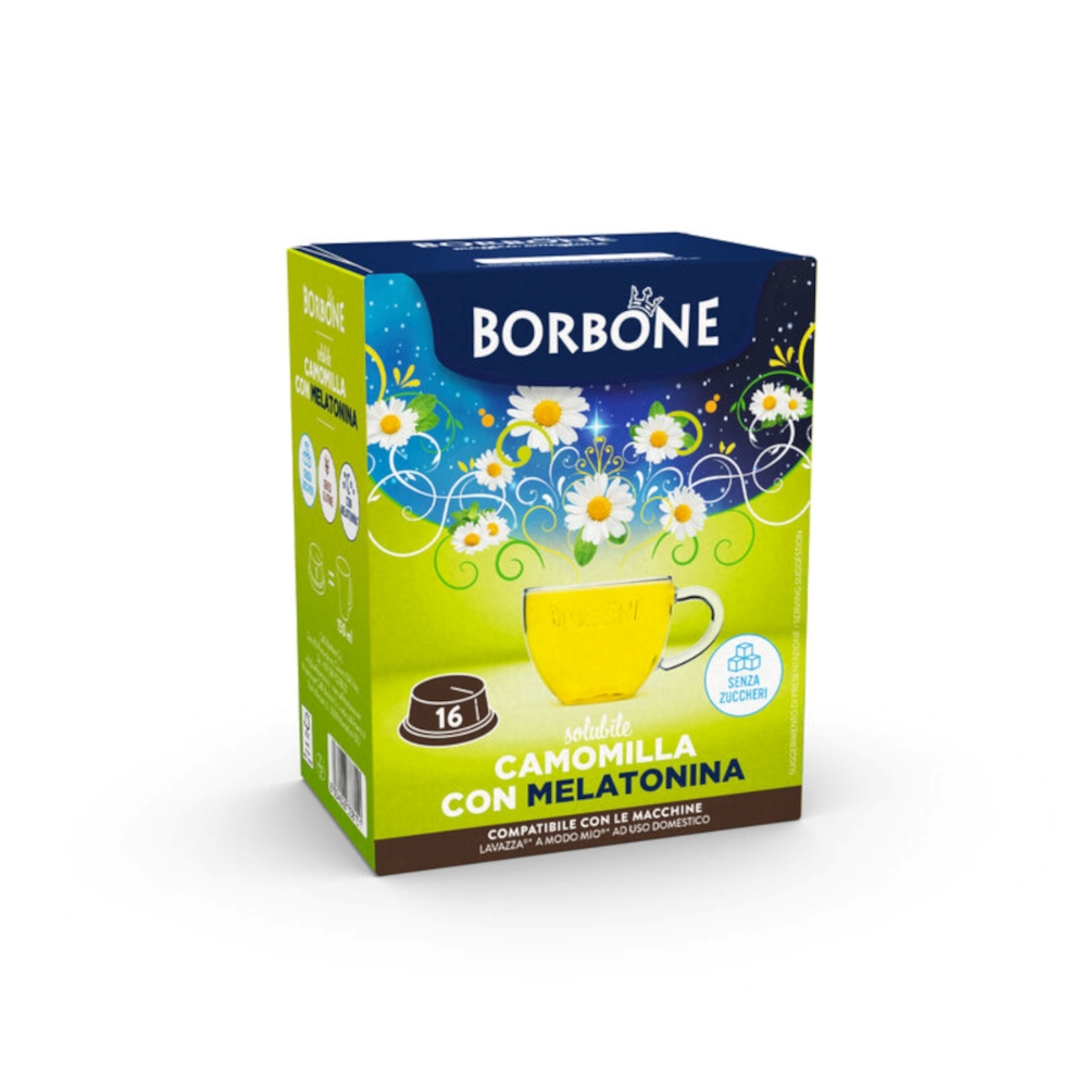 Borbone  BORBONE CAPSULE COMP.A MODO MIO CAMOMILLA/MELATO