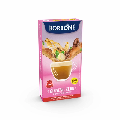 BORBONE CAPSULE COMP.NESPRESSO GINSENG ZERO 10PZ BRI1543609