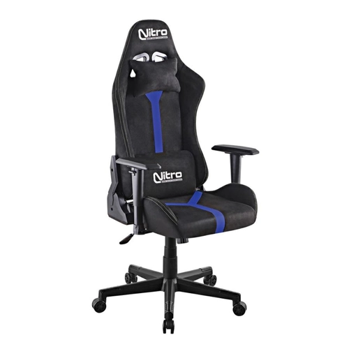 NATHAN SEDIA GAMING TESSUTO BLU/NER BRI1544032