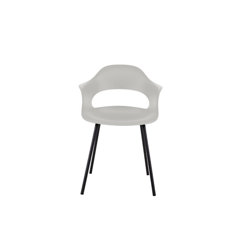 Sedia SEDIA IN PP COLORE GHIACCIO GAMBE IN METALLO NERE BRI1544455