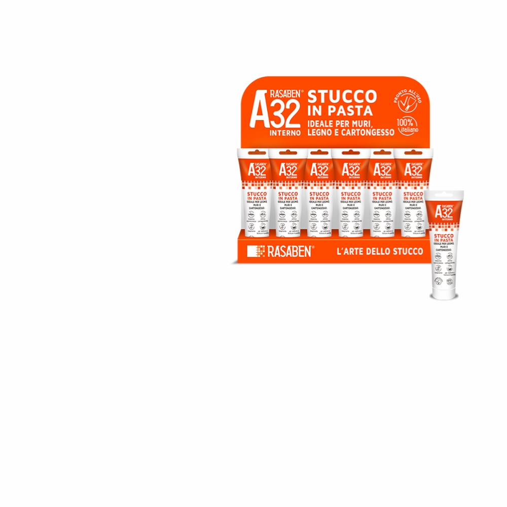 Image of Rhütten Stucco A32 STUCCO IN PASTA PER INTERNO TUBETTI 0,15 kg014