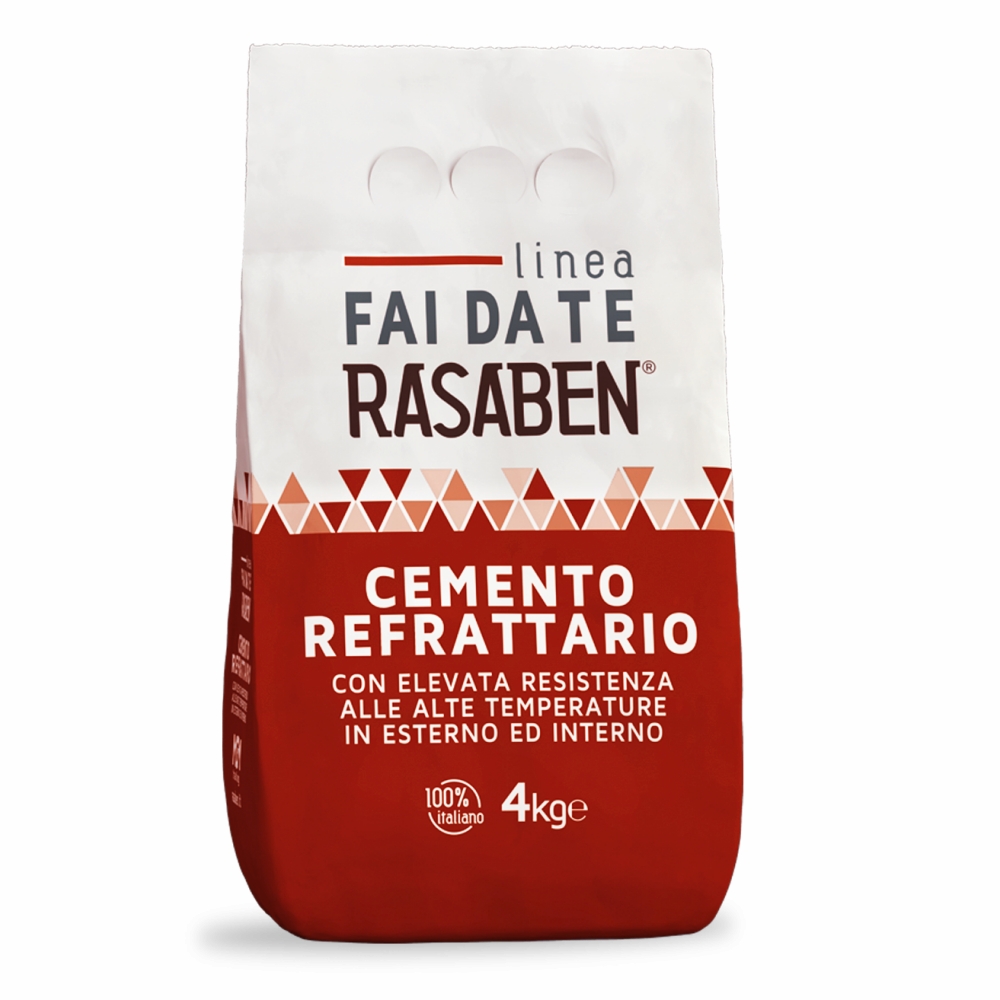 Rhütten Cemento LINEA F.D.T. CEMENTO REFRATTARIO 4 KG 4 kg