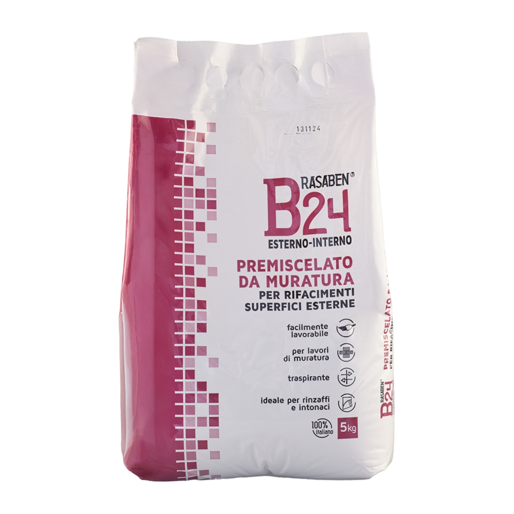 Rhütten Malta Premiscelato da muratura B24 FDT 5 kg