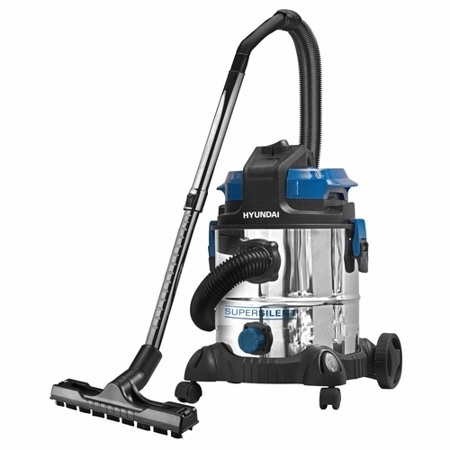 Aspiratore solidi e liquidi HYUNDAI ASPIRATORE SOLIDI LIQUIDI SUPER SILENZIATO BRUSHLESS 20LT INOX - 30% PIU' SILENZIOSO BRI1544768
