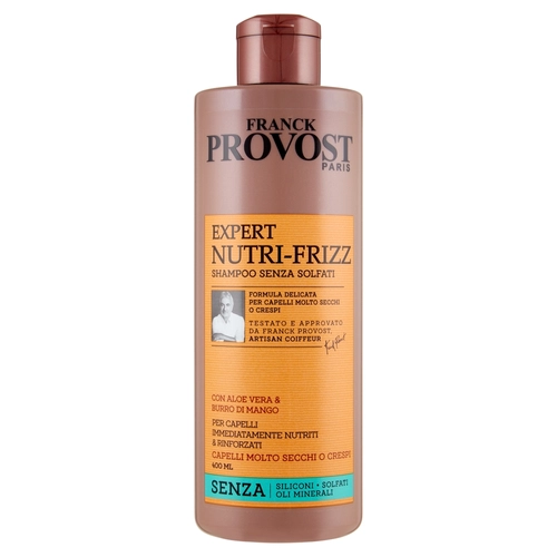 Franck Provost Expert Nutri-Frizz Shampoo Senza Solfati 400 ml BRI1545834