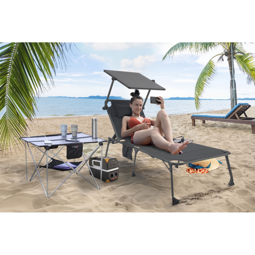 TECHNAXX TX-275 LETTINO CON PANNELLO SOLARE