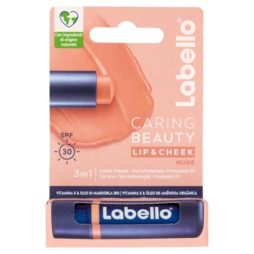 Labello Caring Beauty Lip & Cheek Nude Spf30 4.8 G BRI1548261