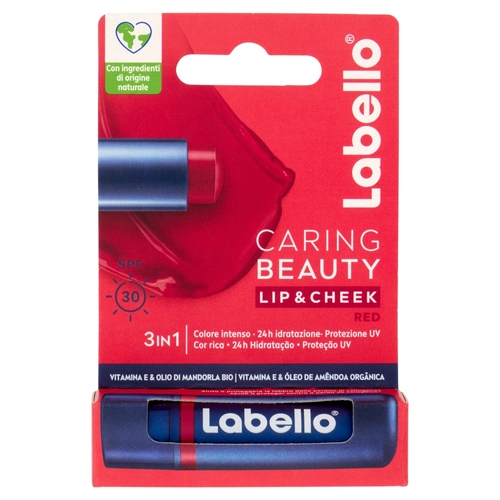 Labello Caring Beauty Lip & Cheek Red Spf30 4.8 G BRI1548264